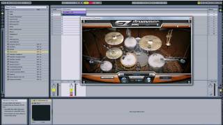 Ableton Tutorial  ToonTrack EZDrummer MultiChannel pt1 [upl. by Mulderig]