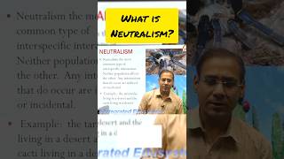 NEUTRALISM  ECOLOGY  ANAND SIR [upl. by Newbold924]