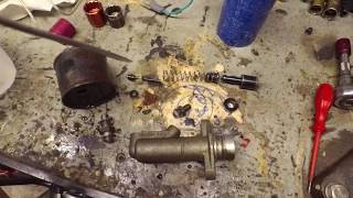 Daimler SP250 Dart Brake Master Cylinder Rebuild [upl. by Boote]