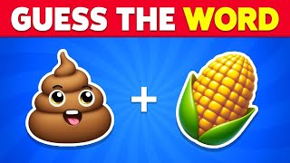 Guess The Word By Emoji [upl. by Eenhat897]