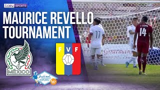 México vs Venezuela  MAURICE REVELLO TOURNAMENT HIGHLIGHTS  06022022  beIN SPORTS USA [upl. by Fransis]