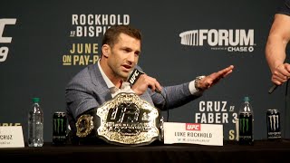 Luke Rockhold vs Michael Bisping 2 Final Press Conference highlights UFC 199 Video [upl. by Nuli]