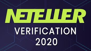 Neteller Verification 2020  How to verify a Neteller account [upl. by Lareneg]