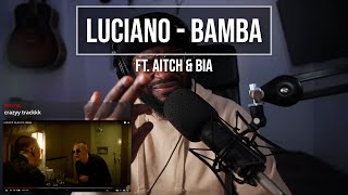 LUCIANO ft BIA amp AITCH  BAMBA Reaction  LeeToTheVI [upl. by Aniret]