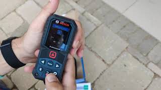 Unpacking  unboxing laser measure Bosch GLM 5027 C 0601072T00 [upl. by Oirom]