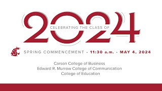 Spring 2024 1130 am Commencement [upl. by Toffic]