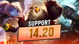 1420 Support Tier ListMeta Analysis  League of Legends [upl. by Colwin836]