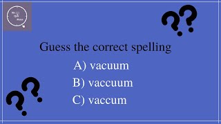 Spelling test for Grade 6  Find the correct spelt word  Spelling test [upl. by Oech]