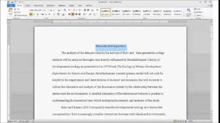 Using Headings and Subheadings in APA Formatting [upl. by Neeluqcaj]