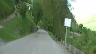 Honda CBX 1000 onboard downhill [upl. by Keary]