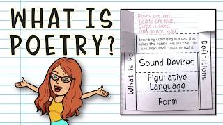 Poetry for Beginners What is Poetry [upl. by Elleimac]