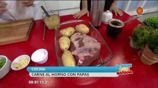 Carne al horno con papas [upl. by Rukna705]