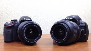 Nikon D3200 vs D3100 [upl. by Walliw]