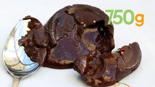 Recette du coulant au chocolat Plat du jour  750g [upl. by Nerita]