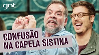 Leandro Hassum relembra episódio traumático na Capela Sistina  Que História é essa Porchat [upl. by Madancy869]