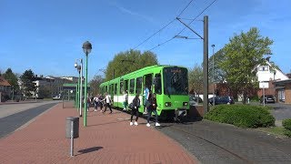 ÜSTRA Schulbus auf Schienen  1 DöhrenBhf  Sarstedt [upl. by Fronia]