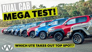 Massive 4x4 Dual Cab Test  11 Utes Compared  Wheels Australia [upl. by Nilrev]