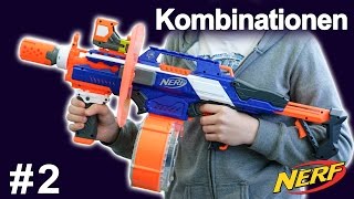 Nerf Kombinationen 2 deutsch Magicbiber [upl. by Lehcear]