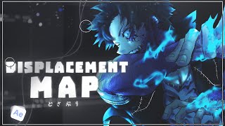 Displacement Map Tutorial After effect  افتر افكت شرح افكت [upl. by Gonyea]