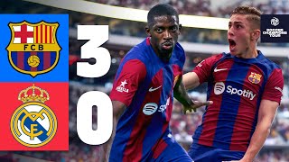 💥 HIGHLIGHTS I BARÇA 30 REAL MADRID 💥 EL CLÁSICO [upl. by Aleahc618]