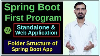 4 Spring Boot First Program  Create Spring Boot Standalone amp Web Application in Spring Tool Suite [upl. by Yemane]