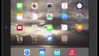 How To Create Folders On Your iPad [upl. by Ajet]