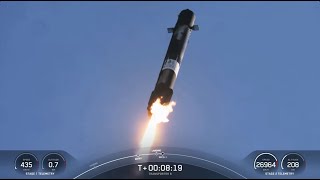 SpaceX launches 114 satellites in first flight of 2023 booster lands in Florida [upl. by Nadiya]