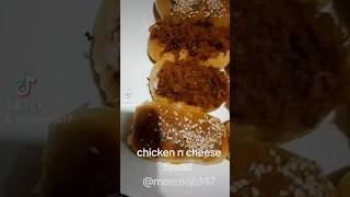 CHICKEN N CHEESE BREAD shortvideo tiktok FYP [upl. by Acira371]