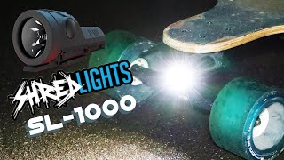 Shred Lights SL1000 Review INSANELY BRIGHT 1000 LUMEN [upl. by Zere469]