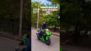 Kawasaki Ninja ZX6R Engine Performance Explained  BikeWale shorts ninjazx6r [upl. by Vallie]