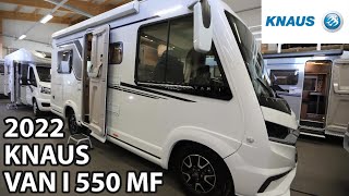 KNAUS VAN I 550 MF 2022 Motorhome 599 m [upl. by Oesile]