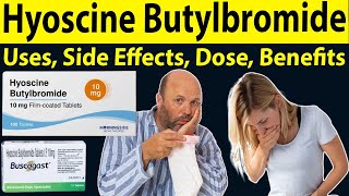 Hyoscine Butylbromide 10mg ताकत प्रभाव खुराक  Buscogast 10mg Tablet  Uses Side Effects Dose [upl. by Einimod]