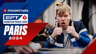 EPT Paris 2024  €5K Main Event  DAY 3  PokerStars [upl. by Oflunra]