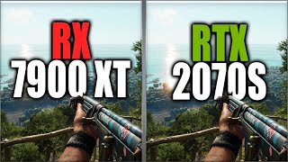 RX 7900 XT vs RTX 2070 SUPER Benchmark Tests  Tested 20 Games [upl. by Sikleb199]