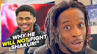 Keyshawn Davis will fight anyone but Shakur Stevenson GOES IN on fanless Andy Cruz [upl. by Berga987]