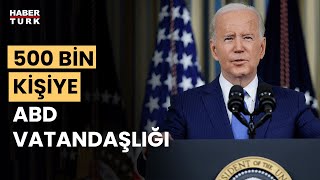 Biden belgesiz göçmen eşlerine oturum tanıyacak [upl. by Atteras711]