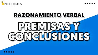 🔵Razonamiento verbal  Premisas y conclusiones  muy fácil [upl. by Coben]