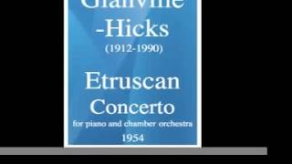 Peggy GlanvilleHicks 19121990  quotEtruscan Concertoquot for piano and chamber orchestra 1954 [upl. by Pain]