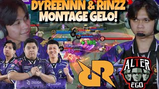 MONTAGE DYRENN DAN RINZ  AMPUN KUAT BANGET COK  RRQ HOSHI VS ALTER EGO X MATCH 2  ESL SPS [upl. by Yllil]