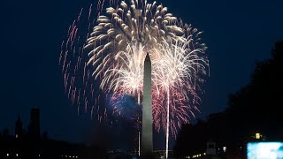 Fourth of July fireworks from the Nation’s Capitol [upl. by Eniad]