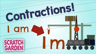 Contractions  English Grammar Practice  Scratch Garden [upl. by Mages]