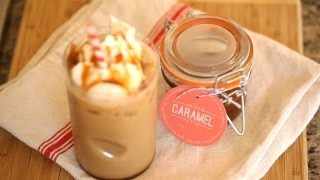 Salted Caramel Syrup for Coffee Recipe  Kin Community [upl. by Keene]