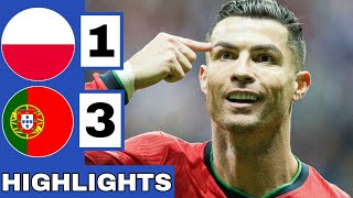 🔴Poland vs Portugal 13 Extended HIGHLIGHTS  UEFA Nations League [upl. by Atreb793]