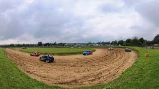 B2B banger racing in 360 at Smallfields raceway 22 September 24 [upl. by Notsnhoj]