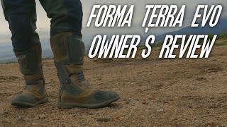 Forma Terra EVO ADV Boots LONG TERM Owners Review [upl. by Ahsirtal]