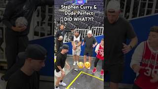 Stephen Curry and Dude Perfect Take on The Crystal Ball Challenge  shorts [upl. by Whitehurst]