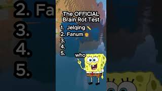 OFFICIAL Brain Rot Test Part 9 [upl. by Arden]