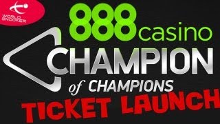 888casino Champion of ChampionsTICKETS NOW ON SALE [upl. by Eeralih]