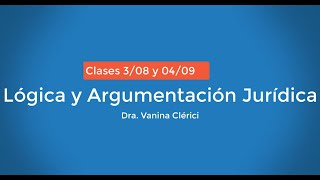 Lógica y Argumentación Jurídica [upl. by Ribaj]