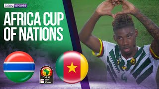 Gambia vs Cameroon  AFCON 2023 HIGHLIGHTS  01232024  beIN SPORTS USA [upl. by Braun]